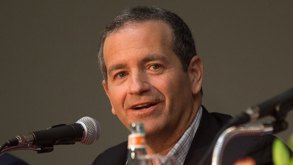 HAVANA - MARCH 21: Tampa Bay Rays owner Stuart Sternberg is seen during a press conference on Monday, March 21, 2016 at Melia Cohiba Hotel in Havana, Cuba. (Photo by Rob Tringali/MLB Photos via Getty Images)