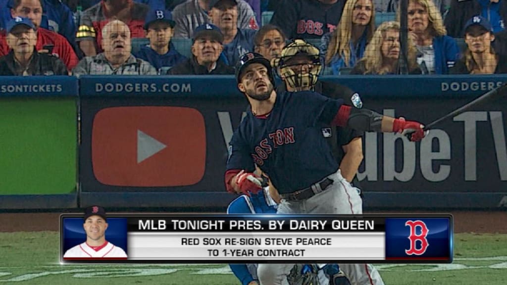 Pearce re-signs with Red Sox