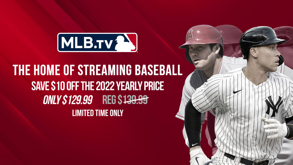 2022 MLB.TV subscriptions on sale