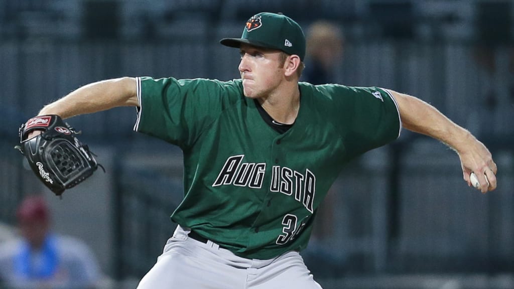 Augusta GreenJackets left-hander Domenic Mazza needed just 85 pitches to fire a perfect game.