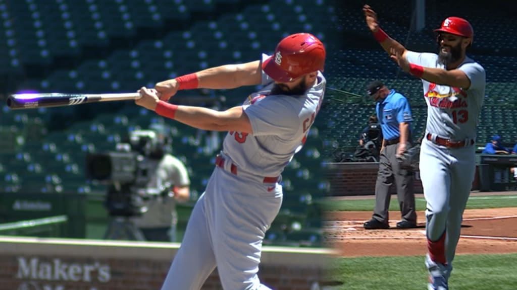 Matt Carpenter baseball drills with family