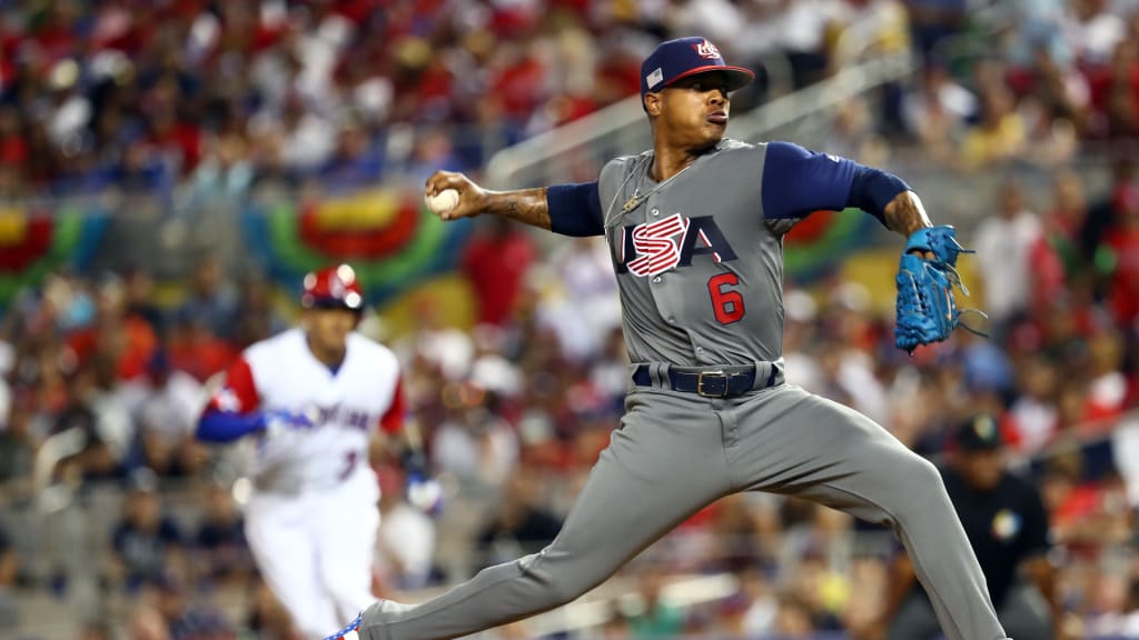 Marcus Stroman rocked American flag cleats for his WBC '17 start