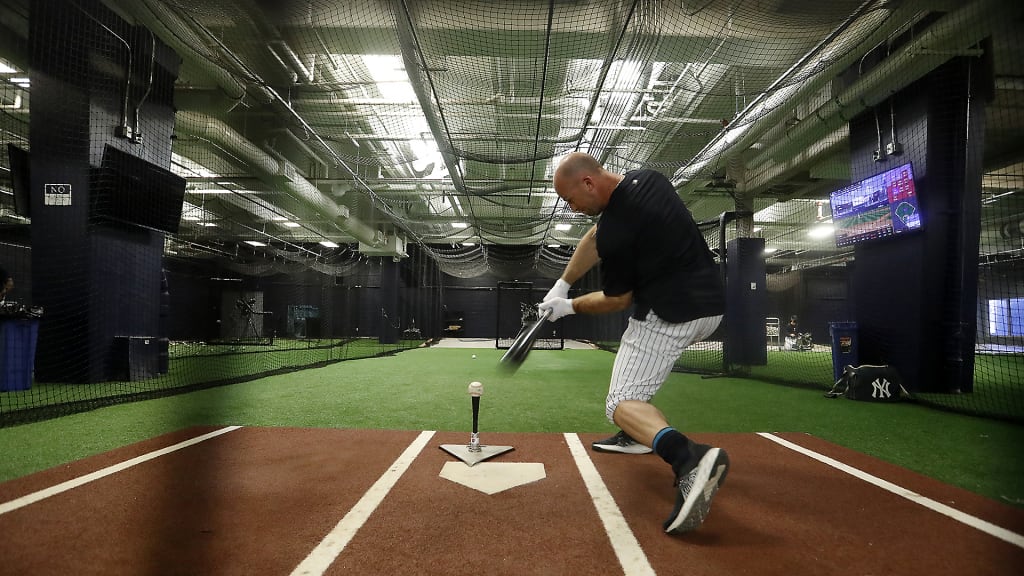 Even as his role on the team evolves, Gardner works as hard as ever. Having signed a new deal this past offseason to remain in pinstripes, the outfielder doesn’t shirk from his responsibility to both prepare for game action and also set an example for some of the younger teammates who would love to follow in his footsteps and carve out long careers with the Yankees. (Credit: New York Yankees)