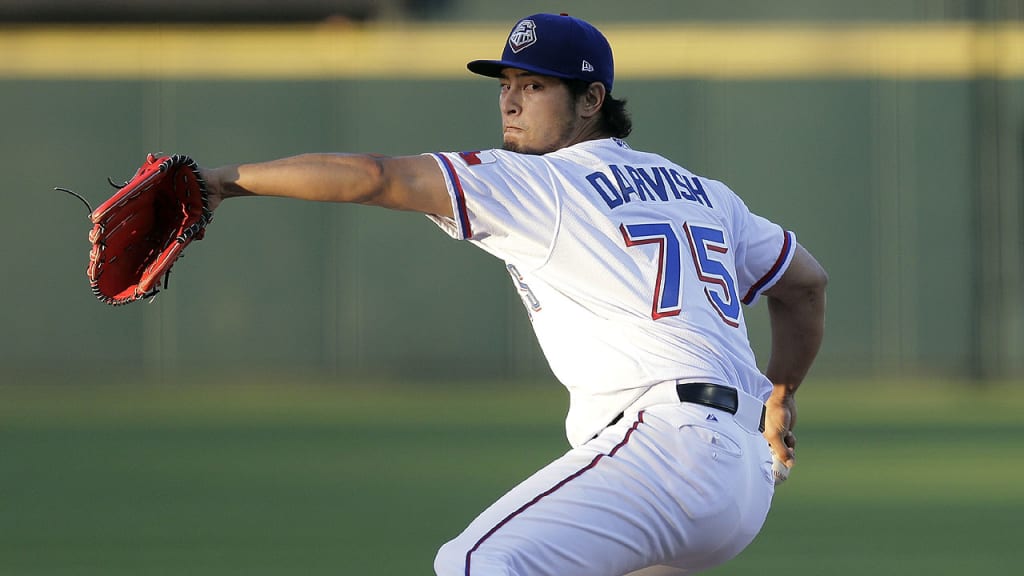 Rangers yu darvish discount jersey