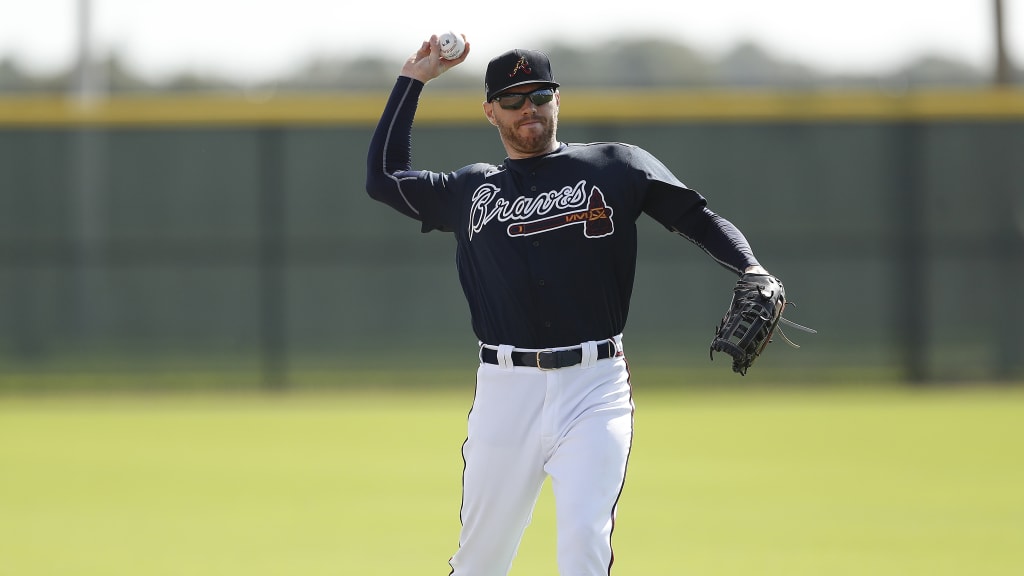 First baseman Freddie Freeman 'looks good in blue,' makes spring