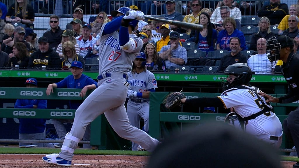 Cubs' Seiya Suzuki crushes first career home run vs. Brewers – NBC Sports  Chicago