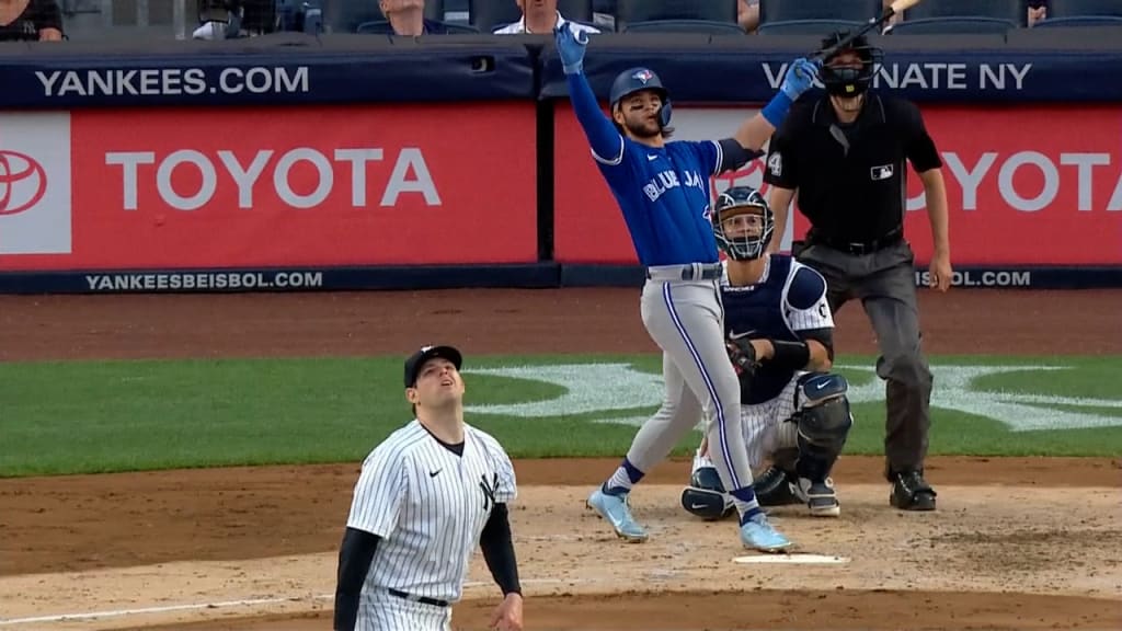 Bichette homers in both games as Blue Jays, Yankees split doubleheader