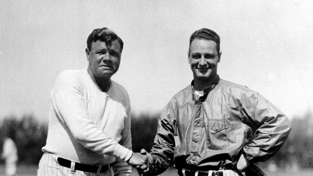 WATCH an incredible video of Yankees' Babe Ruth and Lou Gehrig hit batting  practice in color