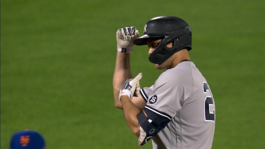 Brett Gardner hits Lindor and Baez with thumbs down (Video)