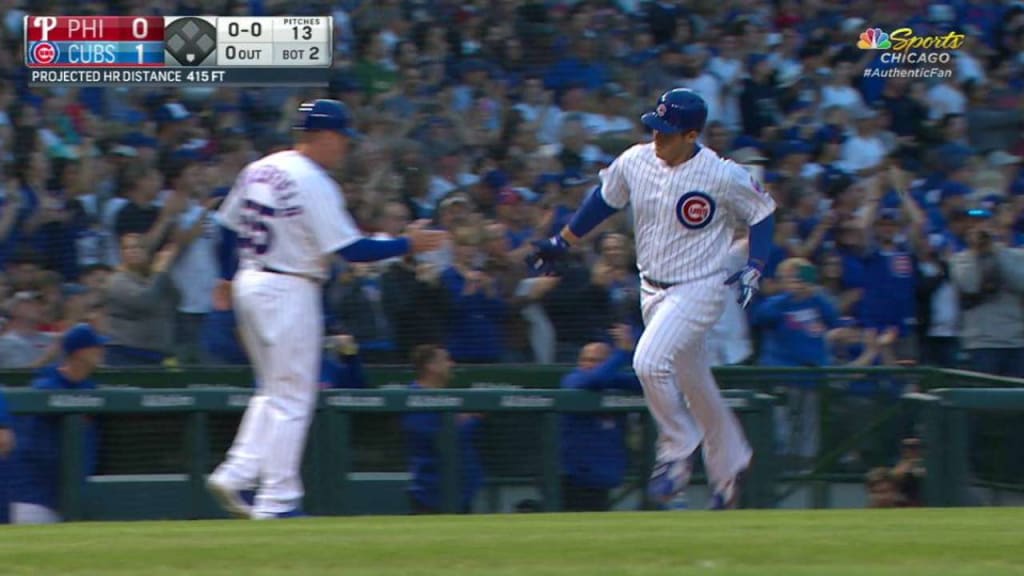 Wake Up and Watch Anthony Rizzo Raise the Trophy, Walk Off the Cubs in the  2017 Home Opener - Bleacher Nation