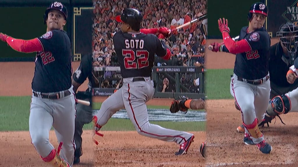 Juan Soto homers, drives in 3 in Nats' World Series Game 1 win