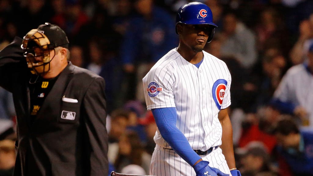"He had a tough night. He'll rebound. He'll be fine," said Joe Maddon about Jorge Soler on Wednesday. (AP)
