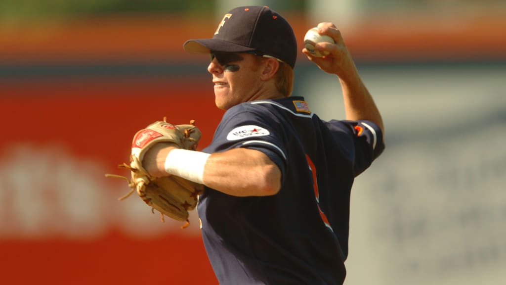 Justin Turner at Cal State Fullerton (Courtesy of Cal State Fullerton Athletics)