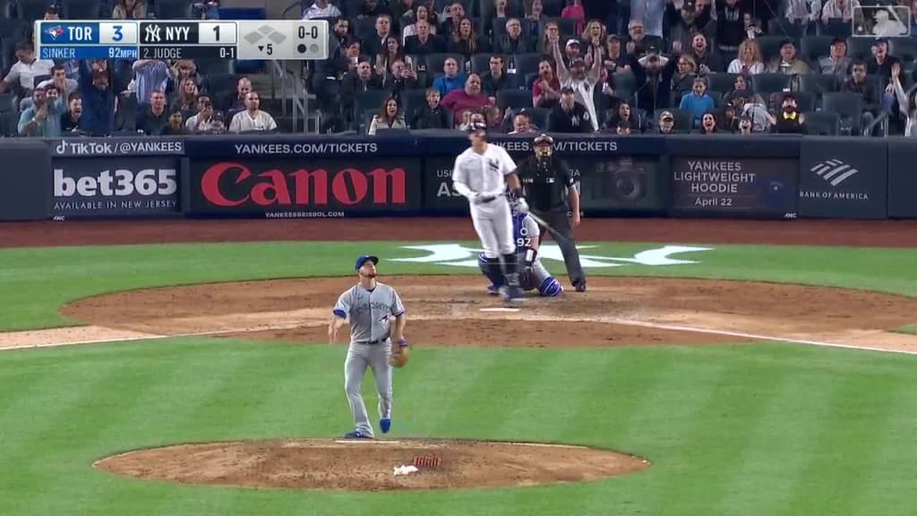 Aaron Judge's plate coverage