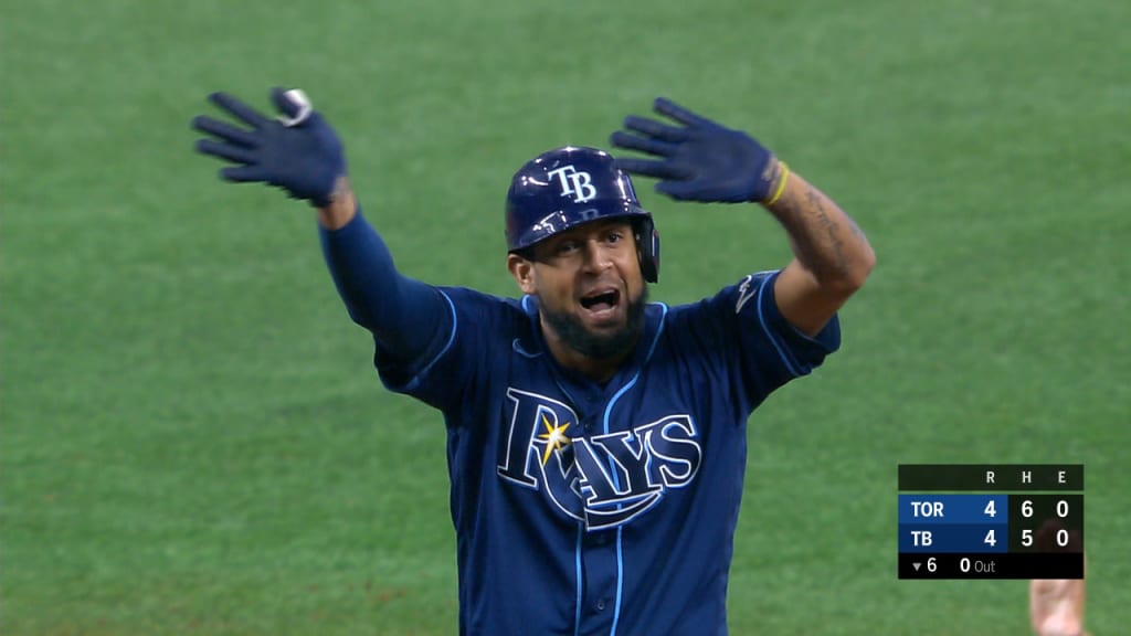 José Martínez's two-run double