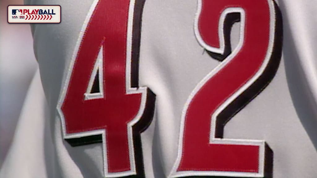 Atlanta Braves went throwback for Jackie Robinson Day at Petco Park in San  Diego during their 6-2 victory over the Padres in game 3. Both teams wore  the number 42 to honor