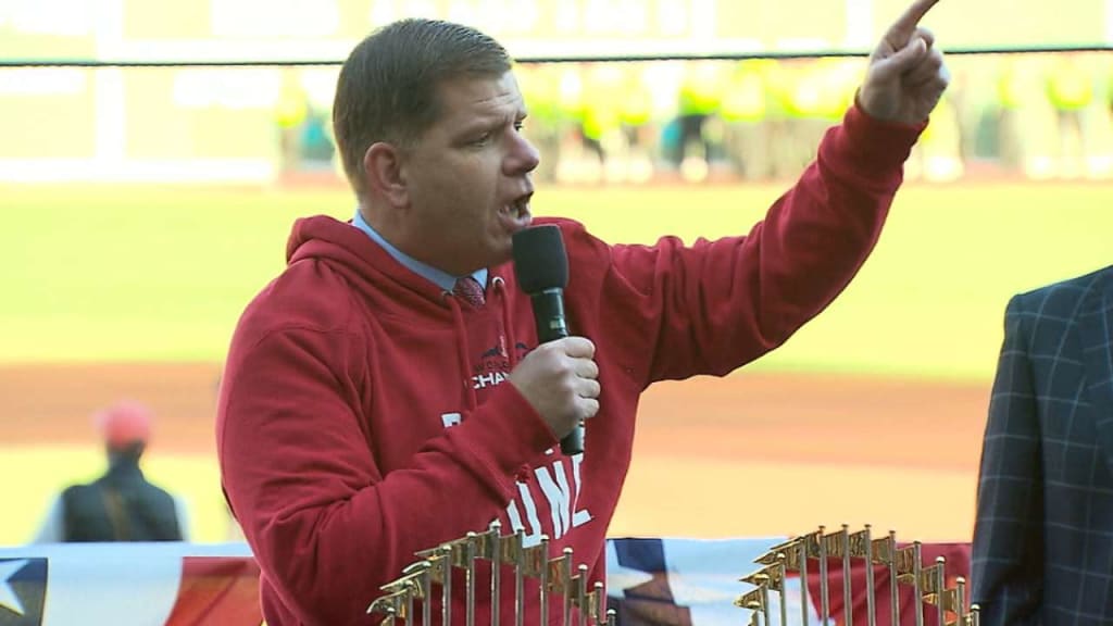 Mayor Walsh on Red Sox WS win