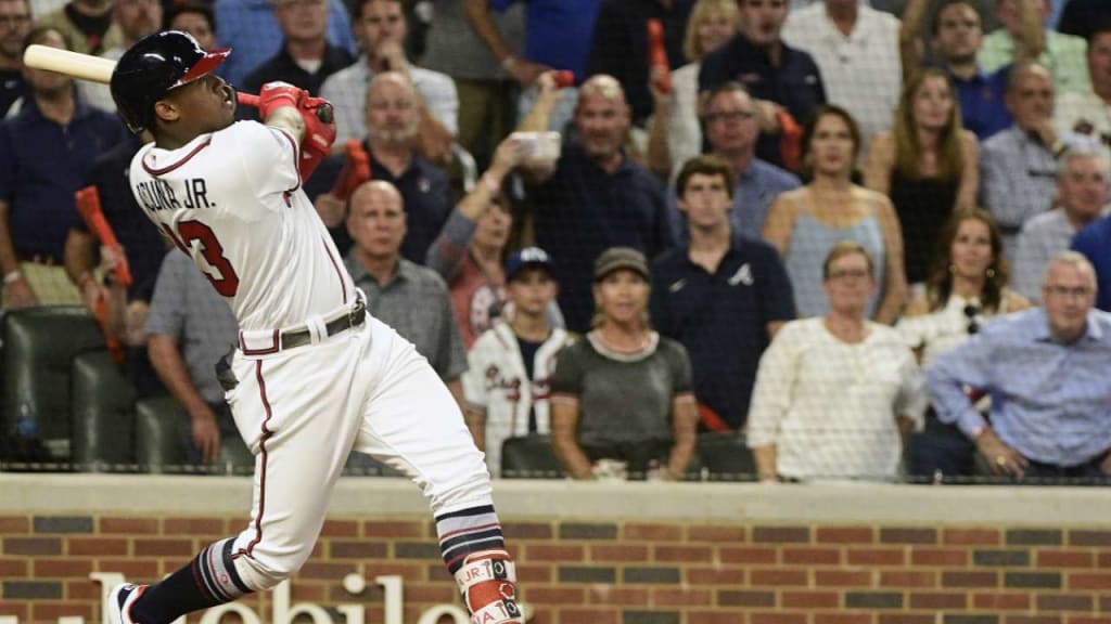 Ronald Acuña Jr. clubs grand slam to become first player in MLB history  with 30 home runs and 60 stolen bases in a season