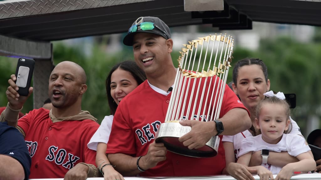 The Alex Cora first-day photo three years in the making - The Athletic