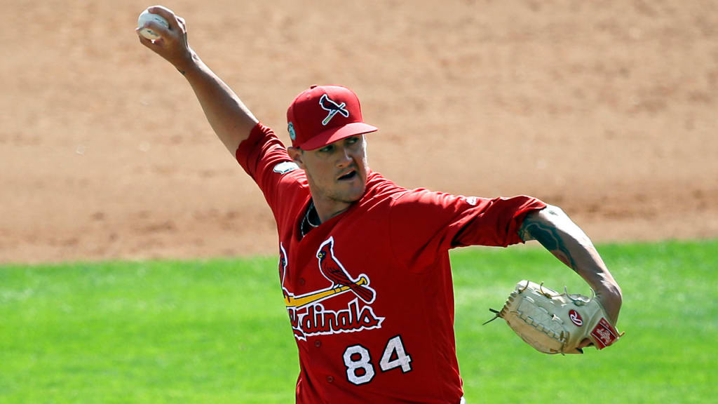 Josh Lucas did not allow a run in five innings of work this spring. (AP)