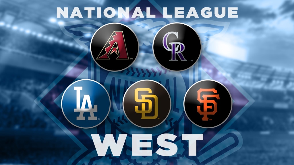 History of the National League and National League West Division