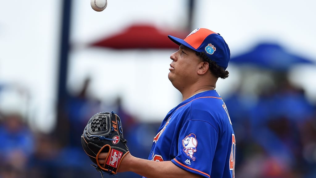 Mets starter Bartolo Colon labored through a five-run first inning Friday against the Nationals. (Getty Images)