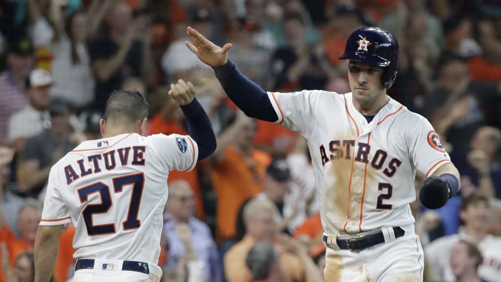 Jose Altuve back in lineup as Astros take on A's