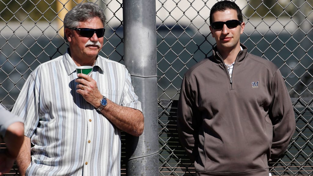 Doug Melvin is serving as a senior advisor to Brewers general manager David Stearns. (AP)