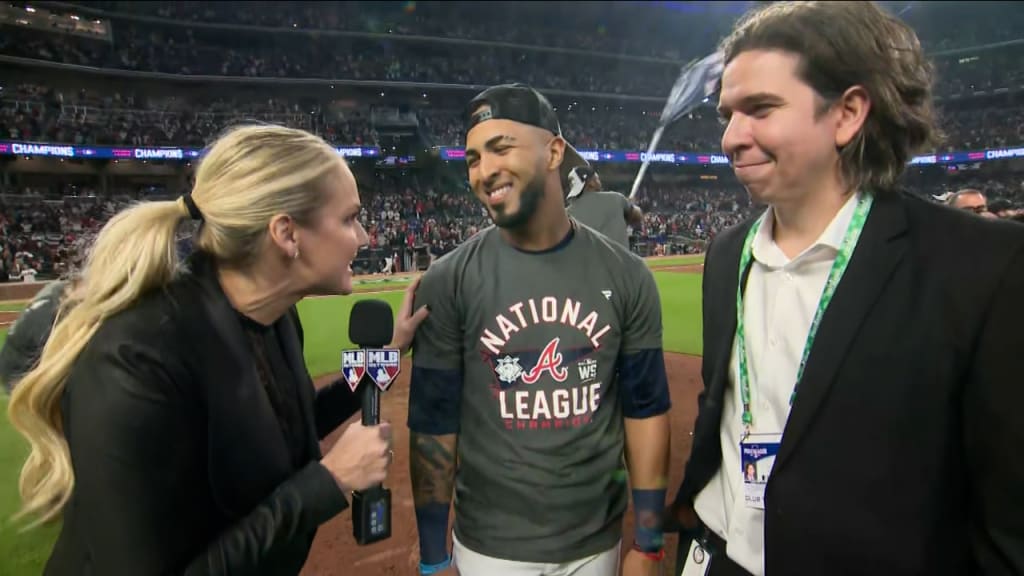 Eddie Rosario: I Love Atlanta, Youth T-Shirt / Large - MLB - Sports Fan Gear | breakingt