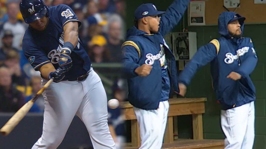 Aguilar's solo home run