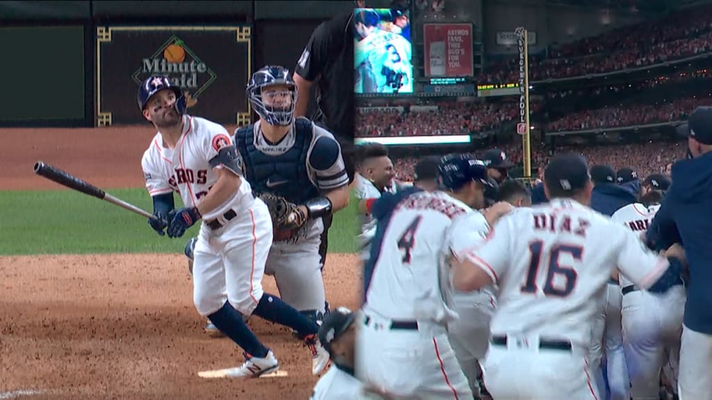 Jose Altuve For The Pennant Walk-Off Home Run Poster