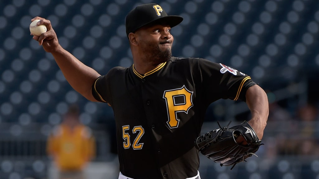 After his two scoreless innings against the Brewers on Monday, Jhan Marinez has a 2.50 ERA in 18 innings with the Pirates. (AP)