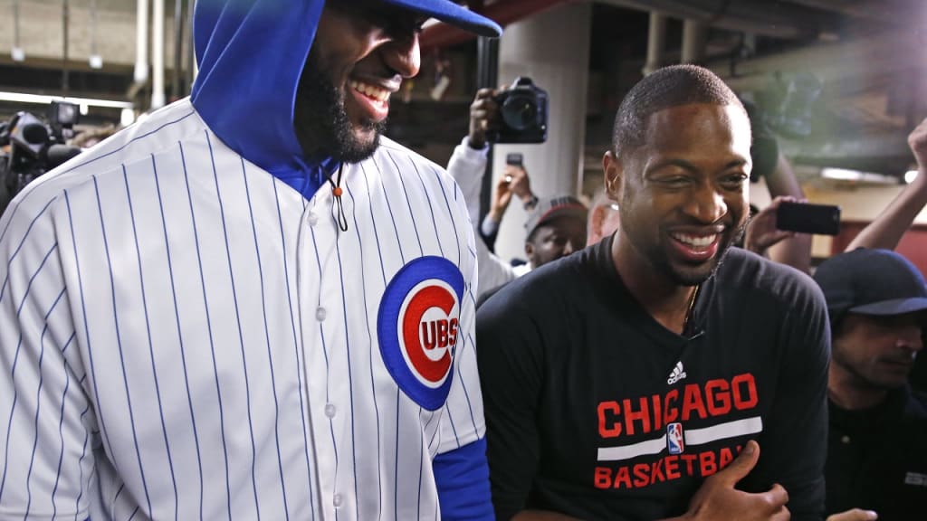 A bet s a bet so LeBron James begrudgingly wore a full Cubs uniform to play the Bulls in Chicago MLB