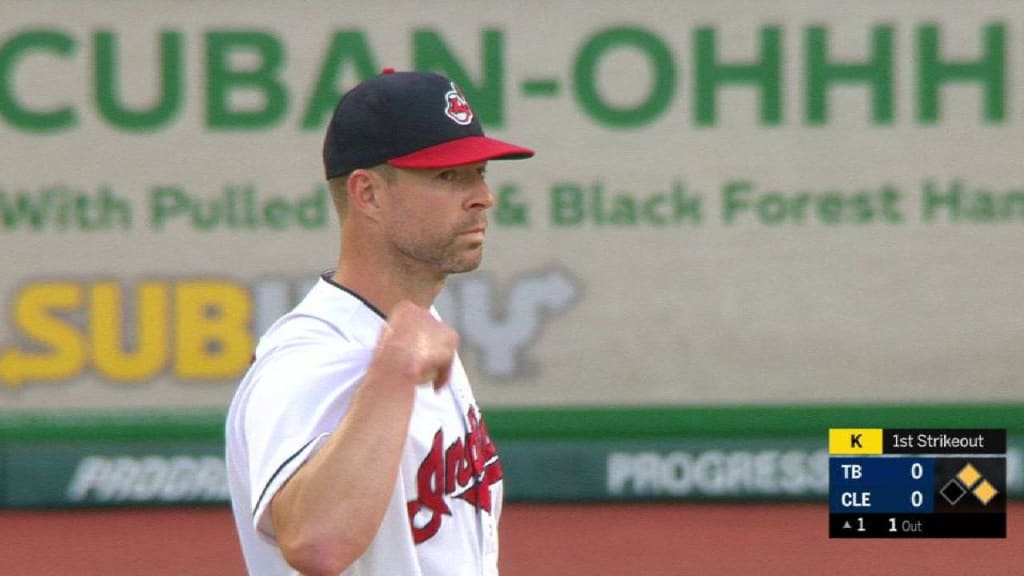 Indians 2, Mariners 0: Corey Kluber fires three-hitter, first shutout