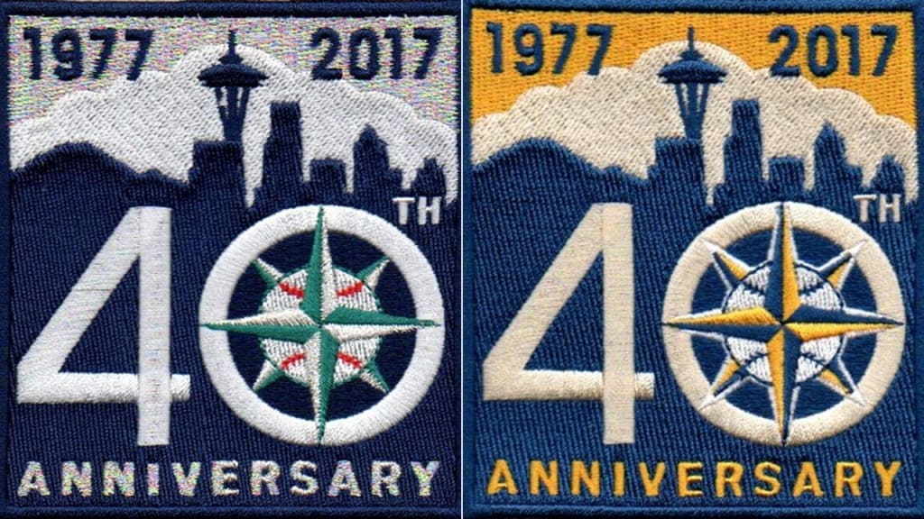 Mariners to wear 40th anniversary patch in '17