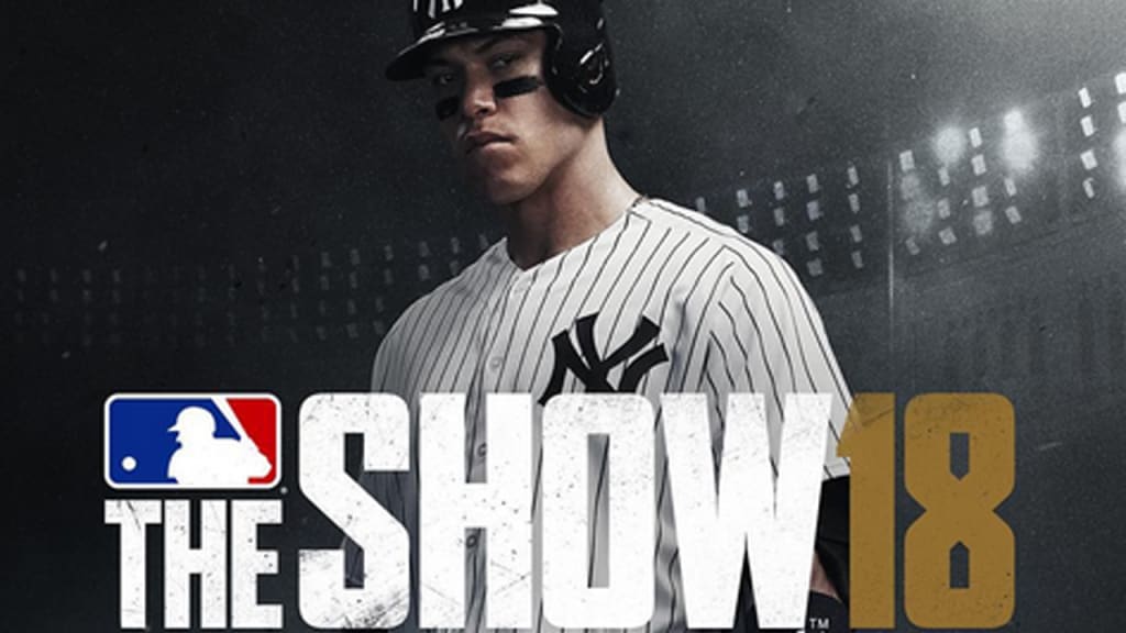 Aaron Judge on cover of MLB The Show 18