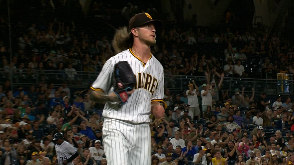 Where was Josh Hader while Atlanta walked off the Padres?