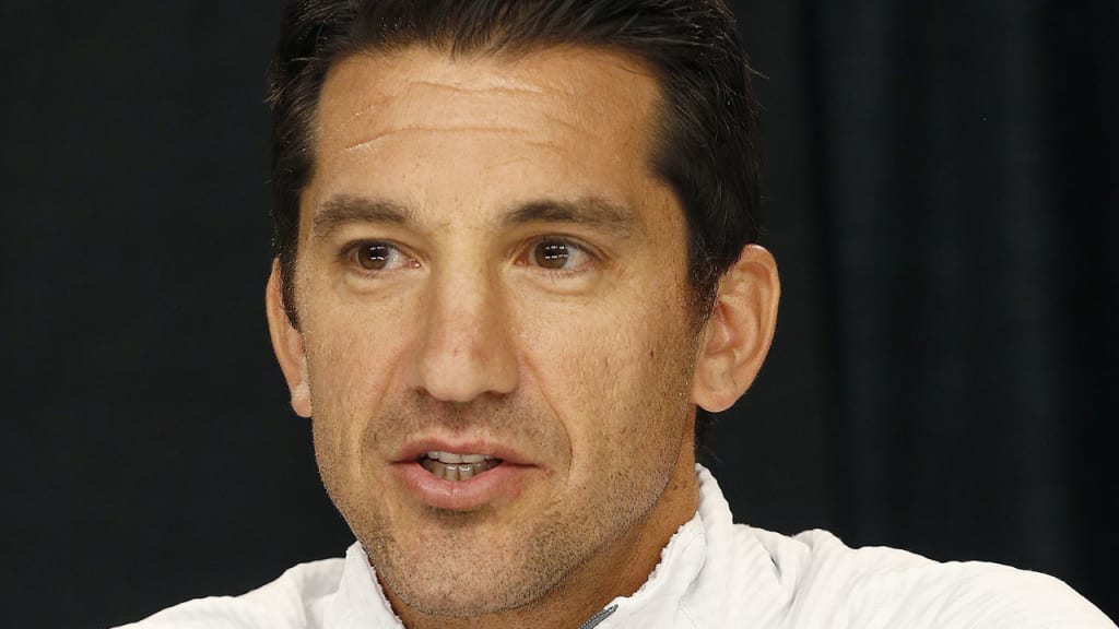 D-backs general manager Mike Hazen sees the amateur scout meetings as a professional growth opportunity for the team's younger scouts. (AP)