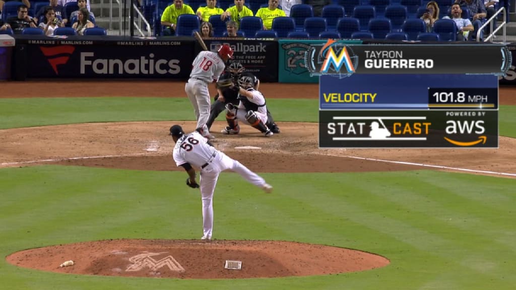 Statcast: 2018's fastest pitch
