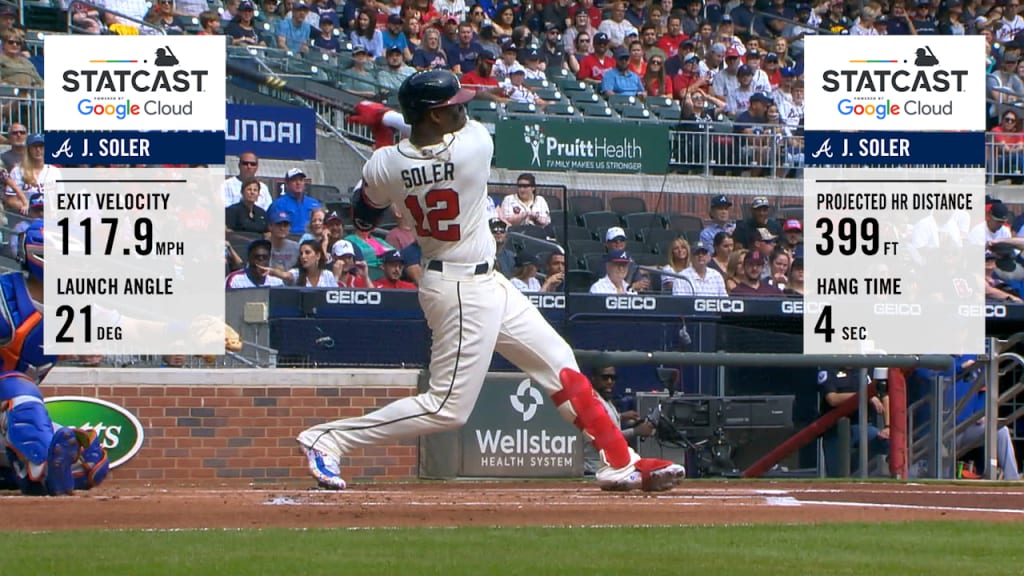 Jorge Soler's 117.9 mph homer