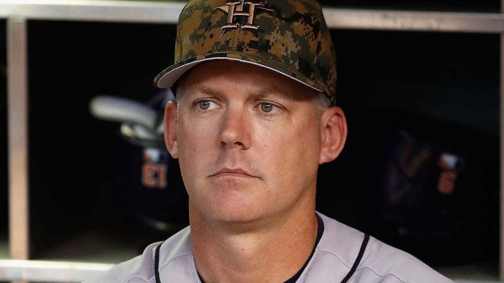 "Today and every day, we're really thankful they do what they do," A.J. Hinch said of those who serve. (Getty)
