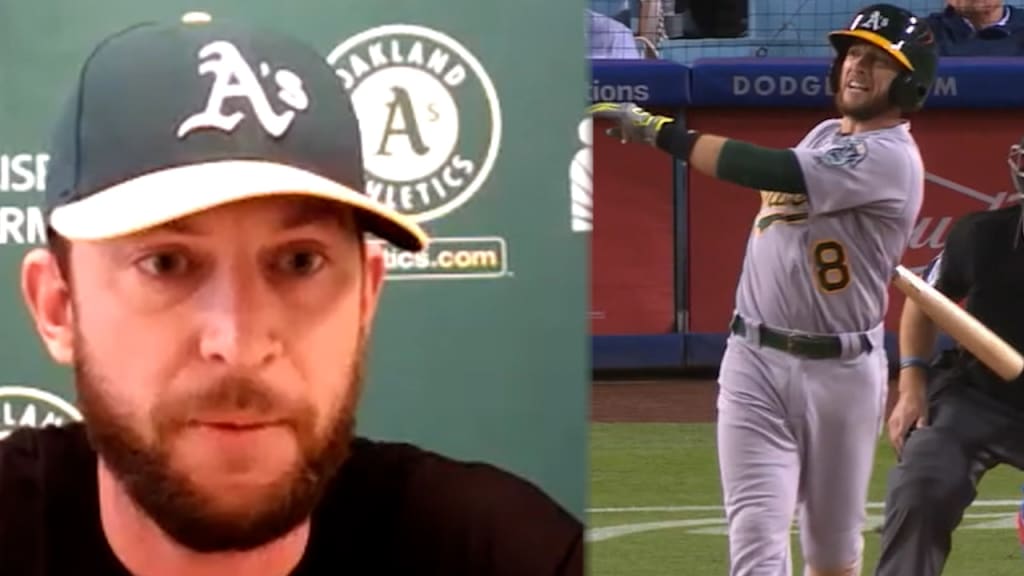 Jed Lowrie on returning to A's