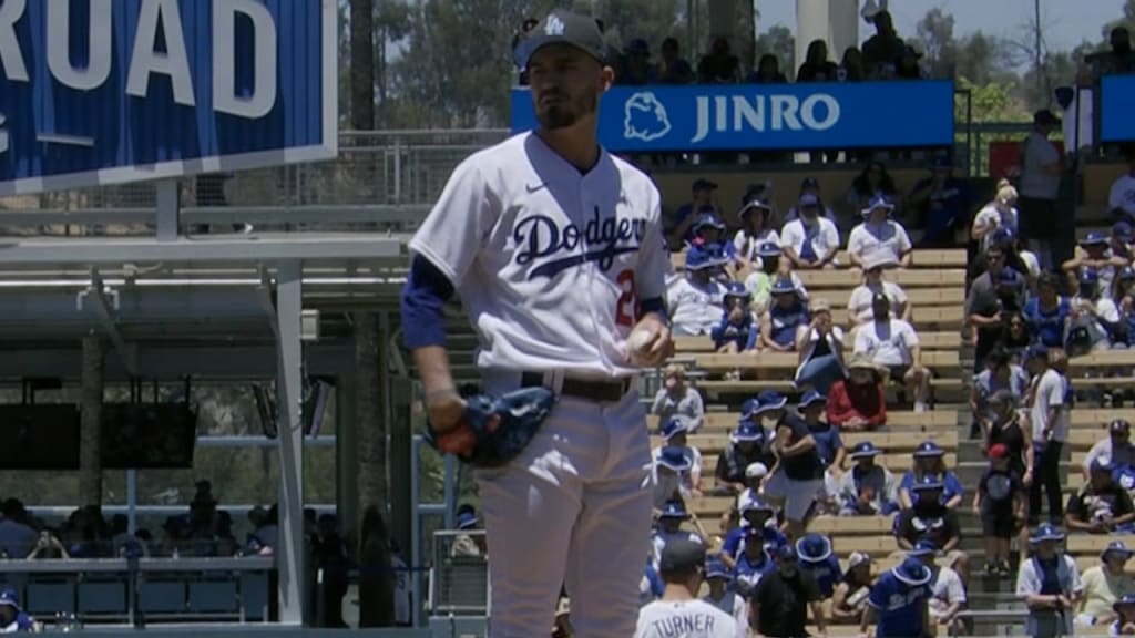 Andrew Heaney's seven strikeouts