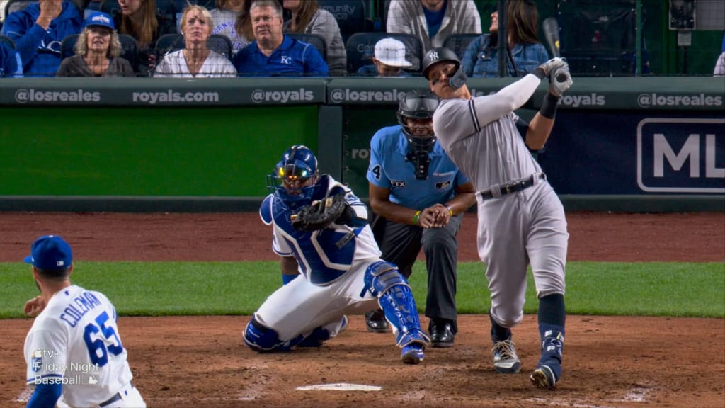 Giancarlo Stanton, Aaron Judge bash Yankees past Guardians, into ALCS