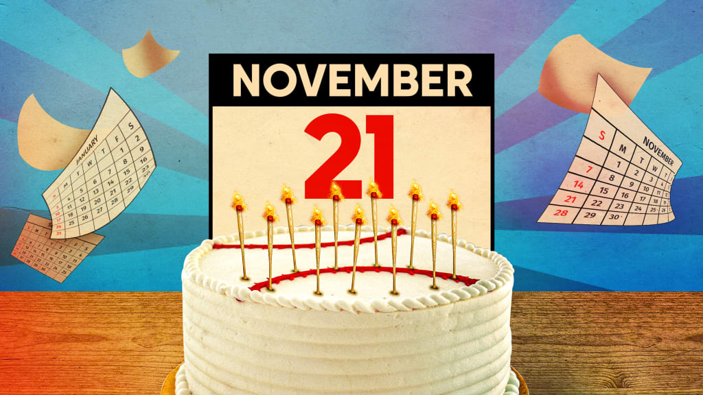 happy november birthday cake