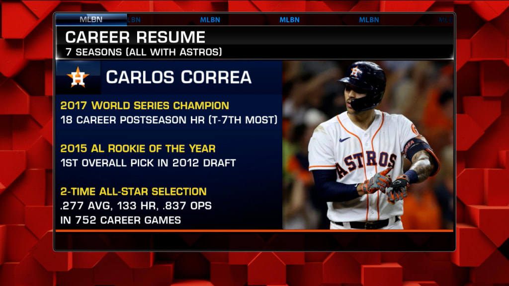 Men Is Astros Carlos Correa 2020 White Home Jersey in 2023