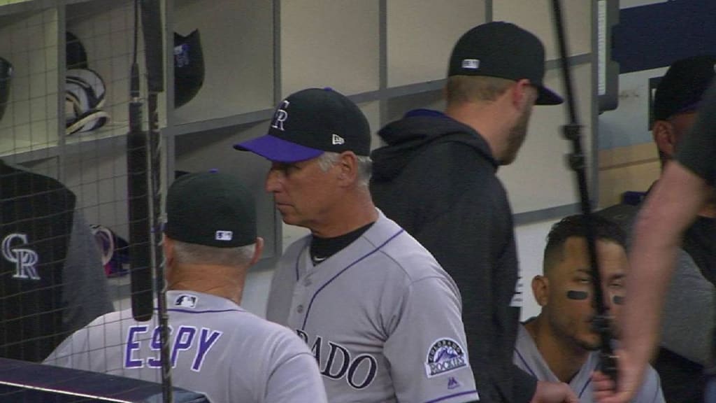 Rockies manager makes return to San Diego