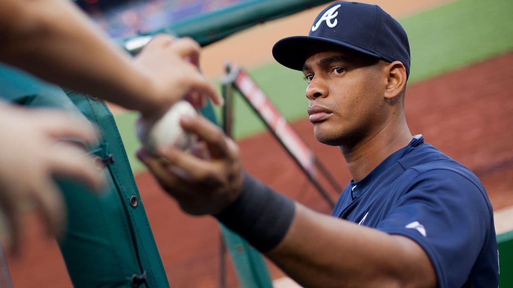 Hector Olivera is transitioning to left field this season. (AP)