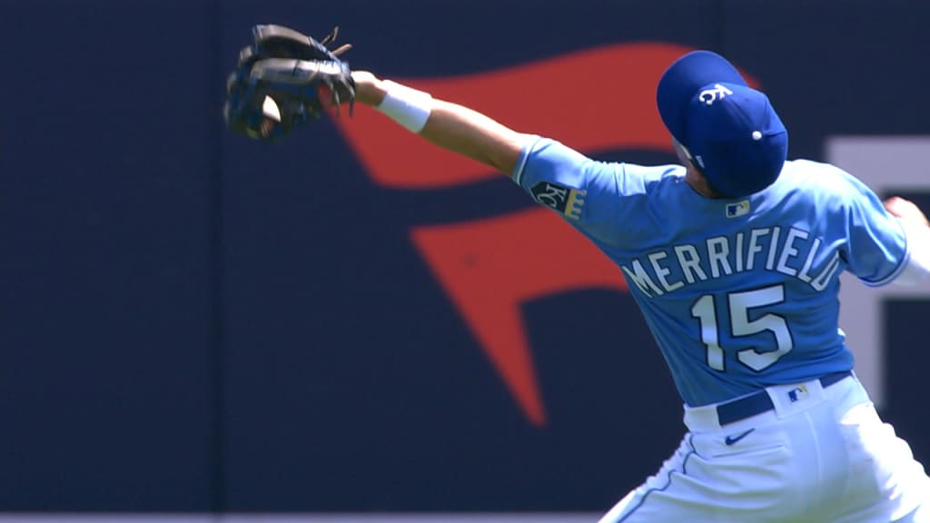 Merrifield's great catch in right