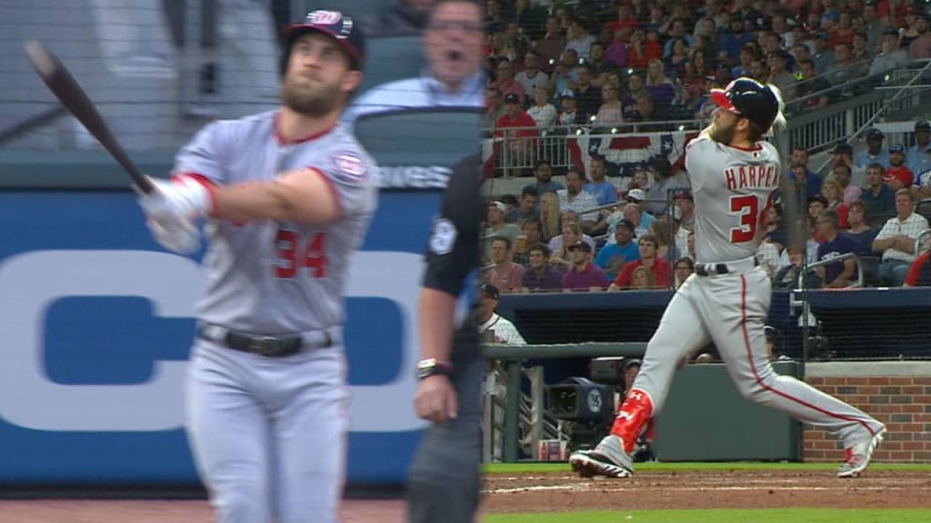 Bryce Harper singles on 102-mph fastball